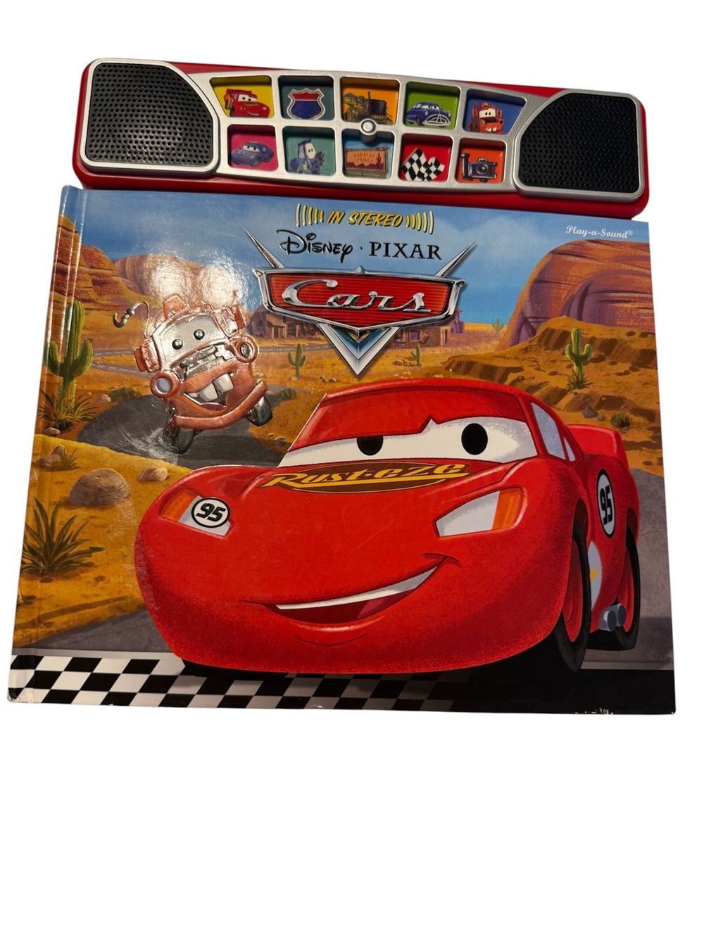 DISNEY PIXAR CARS STEREO SOUND BOOK